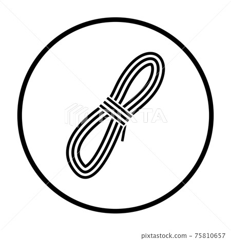 Climbing Rope Icon Climbing Rope Icon 75810657