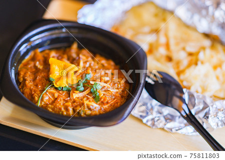 Curry takeout [with corona new normal] 75811803