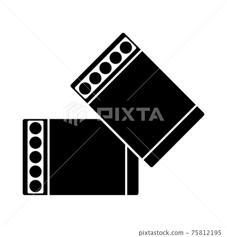 Business Cufflink Icon Business Cufflink Icon 75812195
