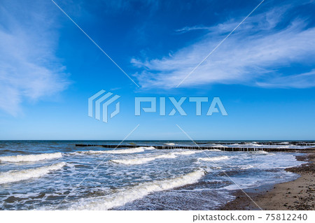 Beach on the Baltic Sea coast in Nienhagen, Germany 75812240