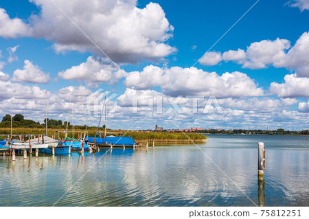 Landscape on a lake in Roepersdorf, Germany Landscape on a lake in Roepersdorf, Germany 75812251