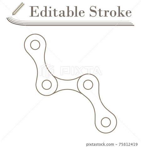 Bike Chain Icon 75812419