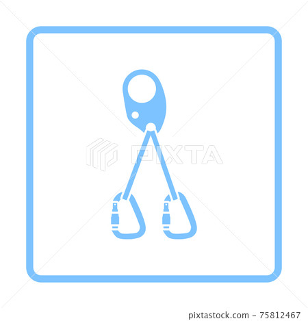 Alpinist Self Rescue System Icon Alpinist Self Rescue System Icon 75812467