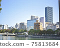 廣島市的風景與一條河 75813684
