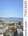 從山上拍攝的廣島市的風景 75813685