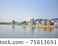 從河頂拍攝的廣島市風景 75813691