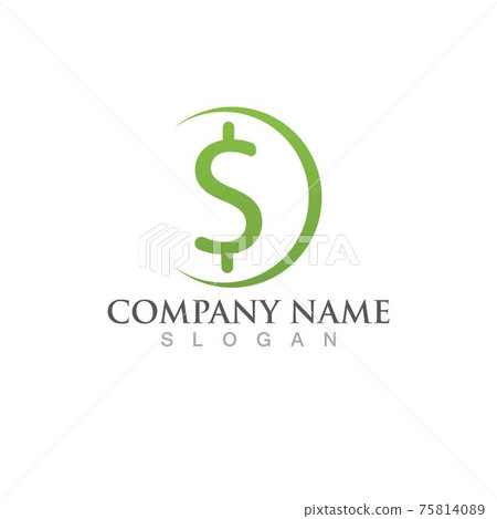 Money dolar icon Template vector illustration Money dolar icon Template vector illustration 75814089