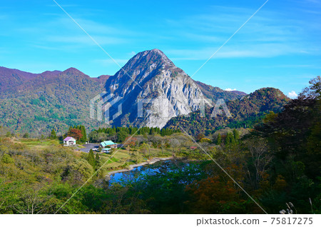 系魚川市妙城高野山池塘景觀 75817275