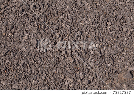 Canada pebbles gravel ground 75817587