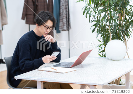Business fashion designer Business fashion designer 75819203