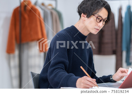 Business fashion designer 75819234