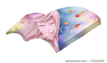 Reading and contemplating women in autumn 75822003