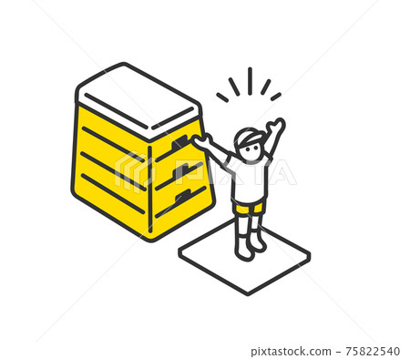 體育課的形象插圖素材 75822540