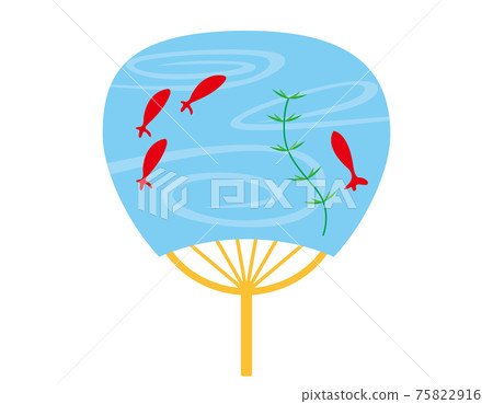 風扇與金魚的矢量圖 風扇與金魚的矢量圖 75822916