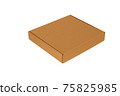 Brown pizza box 75825985