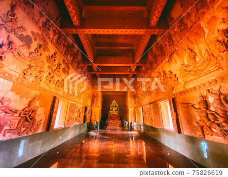 Wat Ratchathammaram in Koh Samui, Thailand Wat Ratchathammaram in Koh Samui, Thailand 75826619