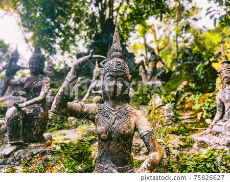 Secret Buddha Magic Garden in koh Samui, Thailand Secret Buddha Magic Garden in koh Samui, Thailand 75826627