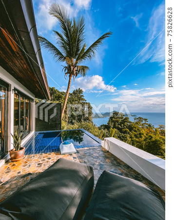 Koh Samui seafood platter in Thailand, South East Asia 75826628