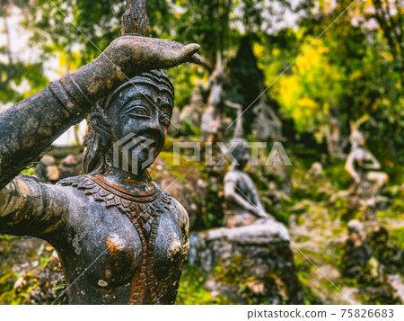 Secret Buddha Magic Garden in koh Samui, Thailand Secret Buddha Magic Garden in koh Samui, Thailand 75826683