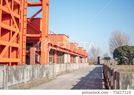 From the Old Iwabuchi Water Gate to Nakanoshima / Shimo, Kita-ku, Tokyo 75827129