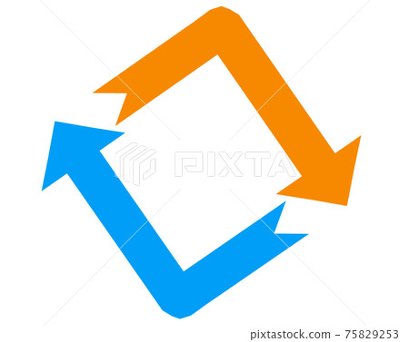 Repeated icon seen from the front Repeated icon seen from the front 75829253