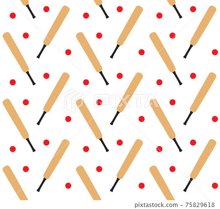 Sport pattern. Cricket retro background. Seamless pattern of cricket  accessories. Bat ball symbols. Pattern for design, web, backdrop, tee  design, t shirt etc. Vector Stock Vector Image & Art - Alamy