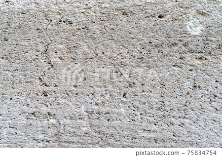 Background made of close up shellstone abstract white texture 75834754