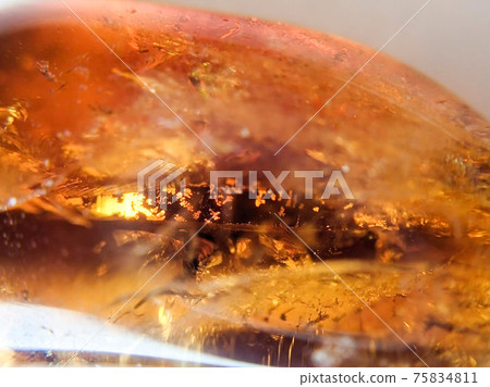 Natural stone amber background material 75834811
