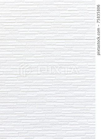 White wall background material 75835806