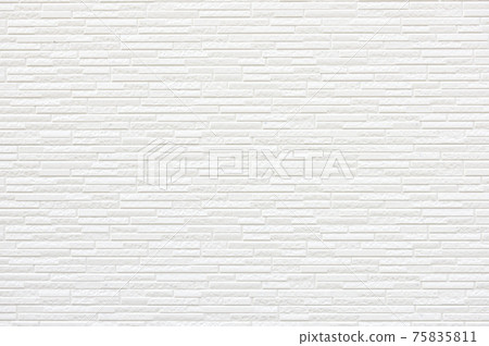 White wall background material 75835811