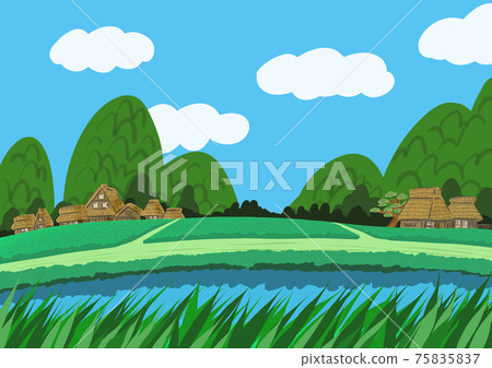 Country landscape 75835837