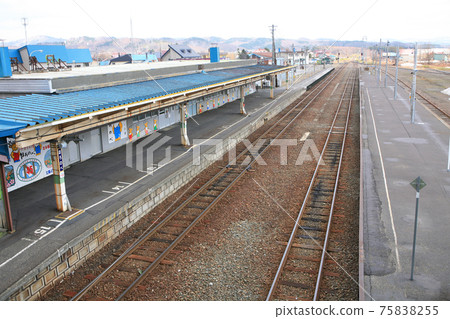 Soya Main Line Horonobe Station W72 Soya Main Line Horonobe Station W72 75838255