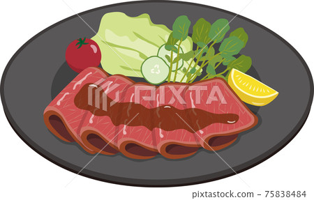 黑盤烤牛肉 75838484