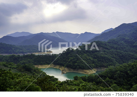 台灣 石碇 千島湖 翡翠水庫 土虱頭觀景台 台灣 石碇 千島湖 翡翠水庫 土虱頭觀景台 75839340