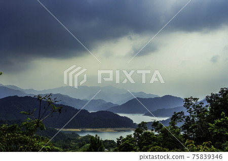 台灣 石碇 千島湖 翡翠水庫 土虱頭觀景台 台灣 石碇 千島湖 翡翠水庫 土虱頭觀景台 75839346