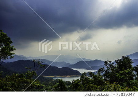 台灣 石碇 千島湖 翡翠水庫 土虱頭觀景台 台灣 石碇 千島湖 翡翠水庫 土虱頭觀景台 75839347
