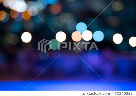 abstract blur and bokeh in night club at terrace of restaurant background abstract blur and bokeh in night club at terrace of restaurant background 75840822