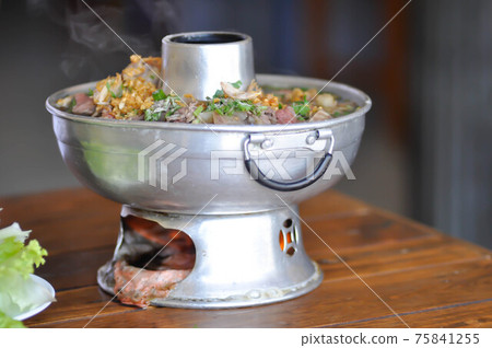 meat soup or beef soup or noodles 75841255