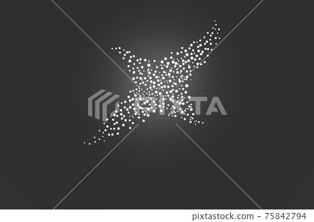 Creative layout 3d render abstract background with spheres Creative layout 3d render abstract background with spheres 75842794