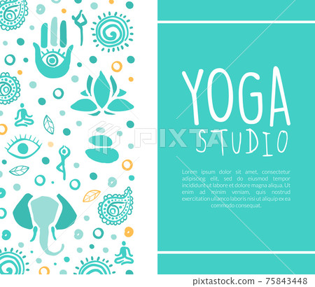 Yoga Studio Business Card, Ayurveda, Traditional Medicine, Meditation Class, Spiritual Practice Hand Drawn Vector Illustration Yoga Studio Business Card, Ayurveda, Traditional Medicine, Meditation Class, Spiritual Practice Hand Drawn Vector Illustration 75843448
