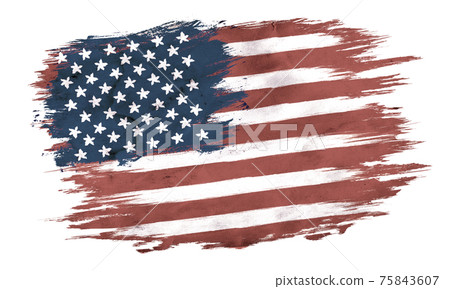 Vintage American flag 75843607