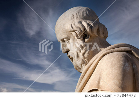classic statue of Plato classic statue of Plato 75844478