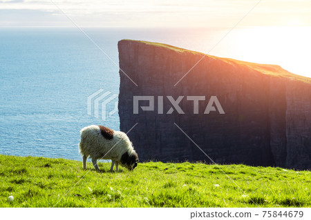 Incredible view of Sorvagsvatn lake Incredible view of Sorvagsvatn lake 75844679