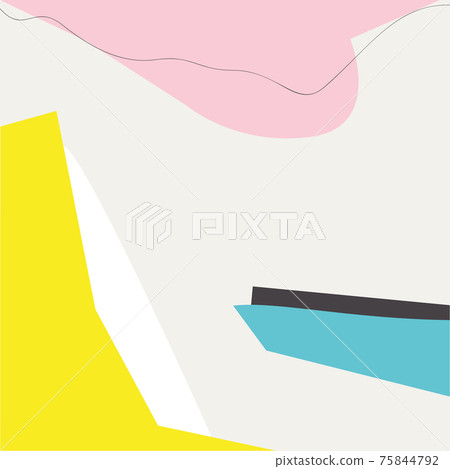 Different cutout abstract shapes. Collection of geometric elements. Bright, colourful. Square template for presentation, flyer, invitation, interface, web design. Contemporary modern style art. Different cutout abstract shapes. Collection of geometric elements. Bright, colourful. Square template for presentation, flyer, invitation, interface, web design. Contemporary modern style art. 75844792