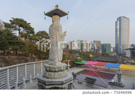 Maitreya Buddha at Bongeunsa Temple, Seoul 75846996