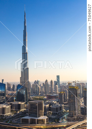 Aerial view of Dubai Aerial view of Dubai 75849627
