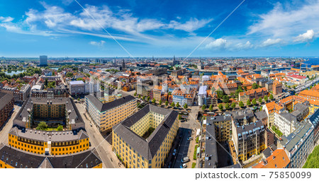 Copenhagen panorama Copenhagen panorama 75850099