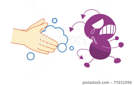 洗手和細菌特徵 洗手和細菌特徵 75852098