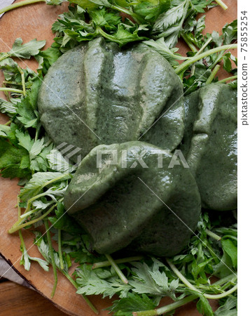 韓國傳統食品艾草年糕 75855254