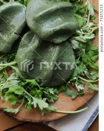 韓國傳統食品艾草年糕 75855255